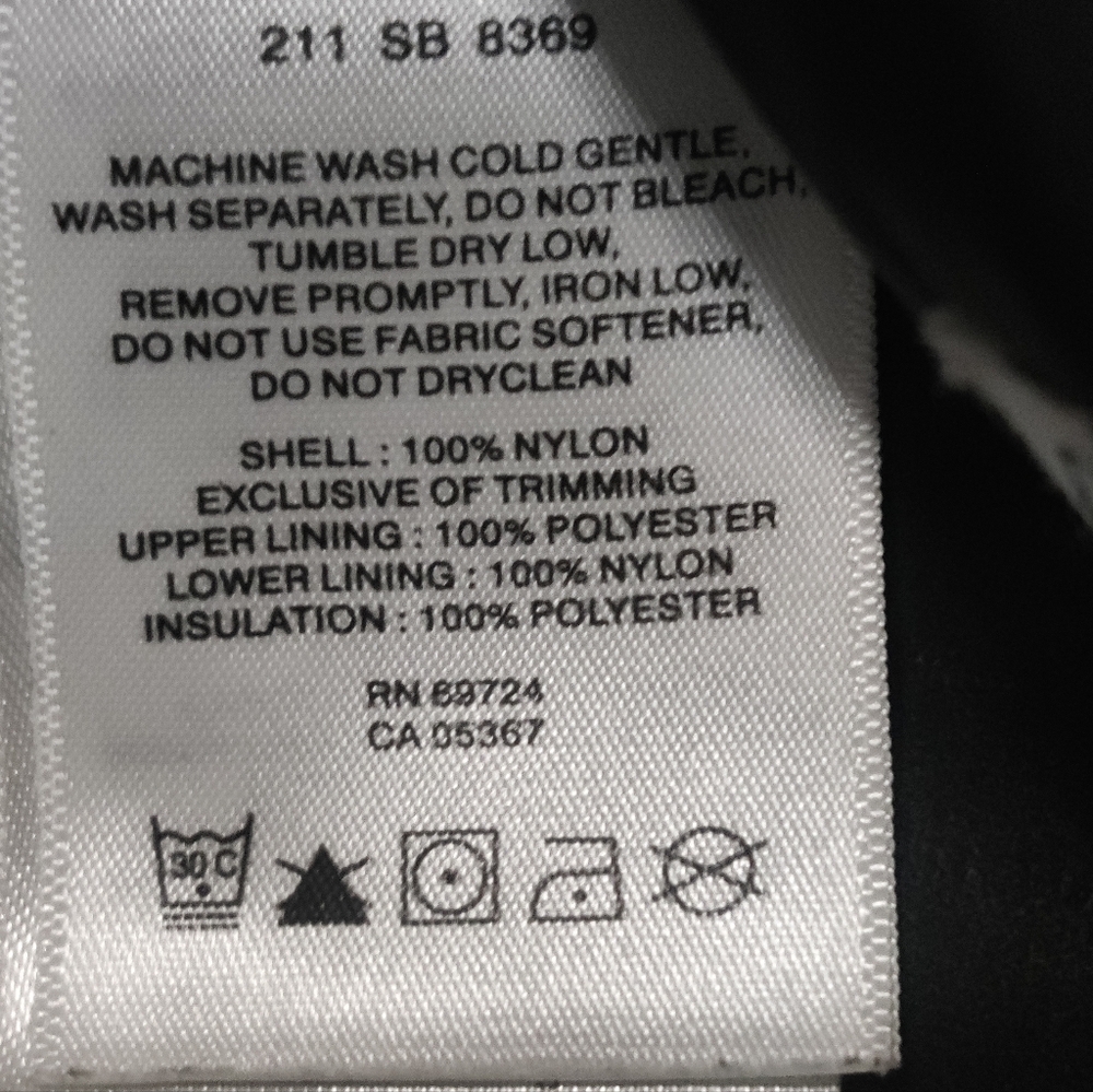 Columbia Youth 18/20 Black Snow Pants - Picture 9 of 11